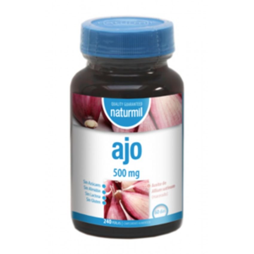 Ajo 500 mg · Naturmil · 240 perlas