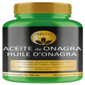 Aceite de Onagra · Phytofarma · 450 cápsulas