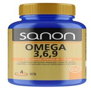 Omega 3-6-9 · Sanon · 110 cápsulas