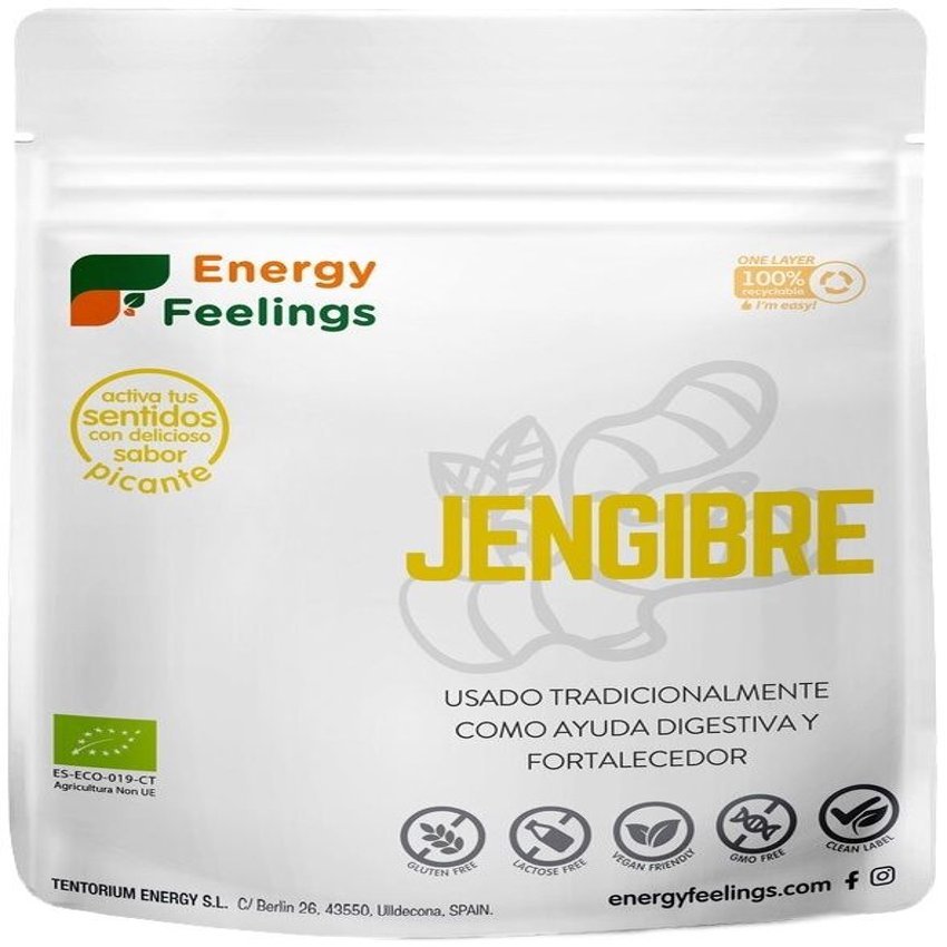 Jengibre en Polvo · Energy Feelings · 200 gramos