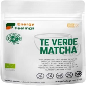 Té Verde Matcha Premium Eco en Polvo · Energy Feelings · 200 gramos