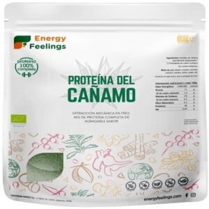 Proteína del Cáñamo · Energy Feelings · 500 gramos