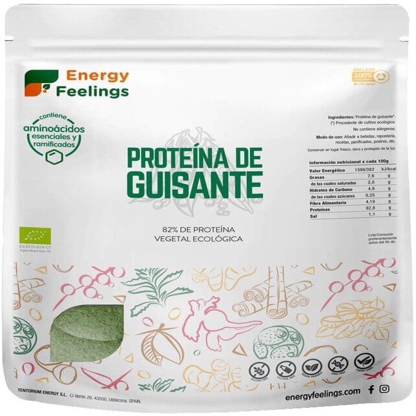 Proteína de Guisante Eco · Energy Feelings · 1 kg