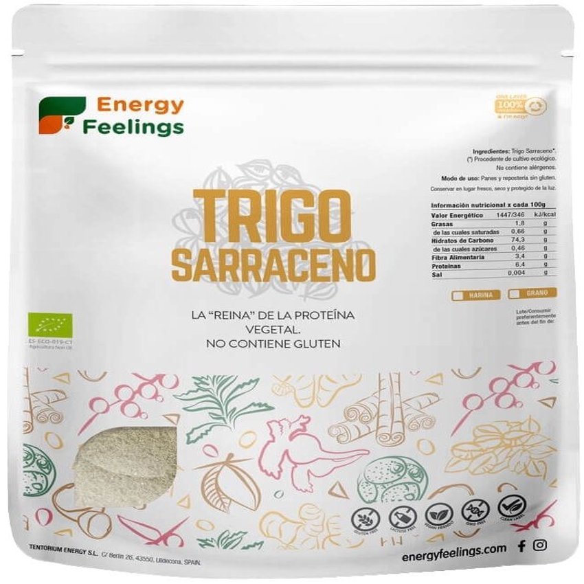 Trigo Sarraceno en Grano · Energy Feelings · 1 kg