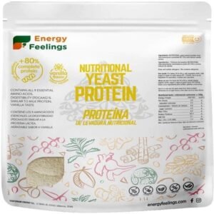 Proteína De Levadura Nutricional 77% - Sabor Vainilla · Energy Feelings · 1 kg