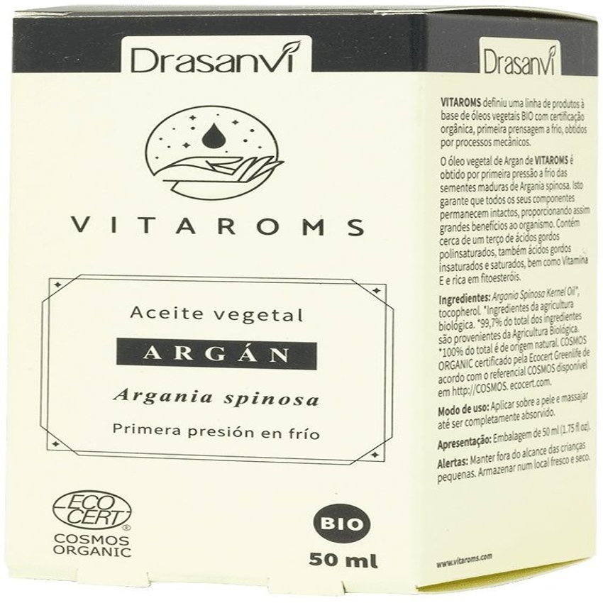 Aceite Vegetal de Argán · Drasanvi · 50 ml