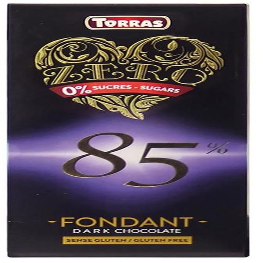 Chocolate Negro 85% Torras Sin Gluten
