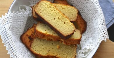 bizcocho sin gluten jugoso receta con harina de arroz